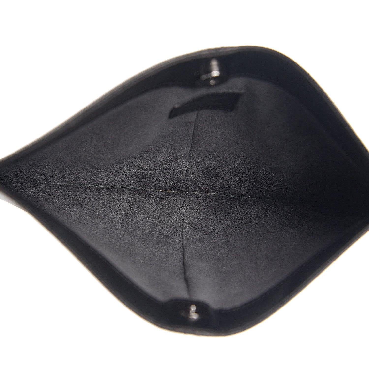 Louis Vuitton Epi Demi Lune Pochette Black 4 of 6