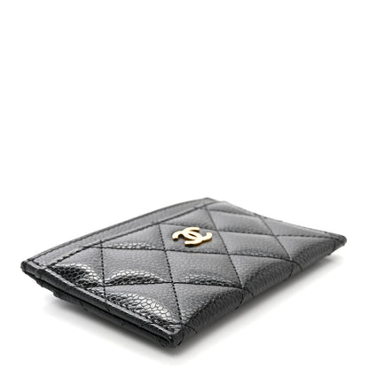 Chanel Caviar Quilted Card Holder Black 4 of 9