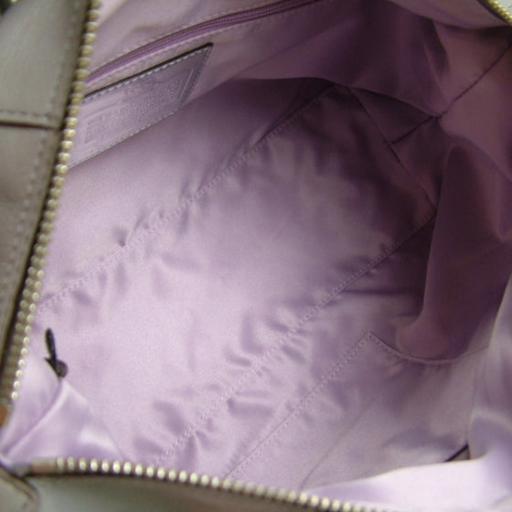 COACHLeatherMadisonSABRINAToteBagGrey