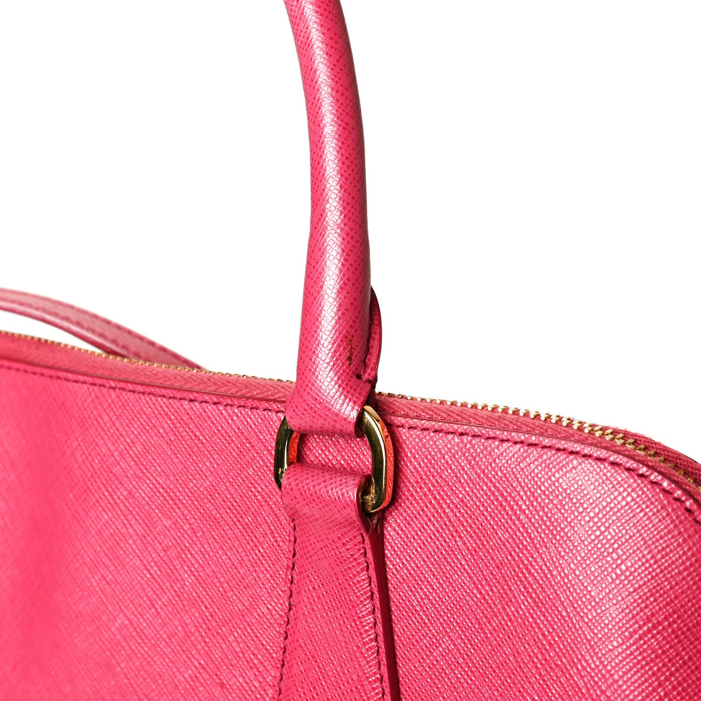 Saffiano Lux Medium Promenade Tote Peonia