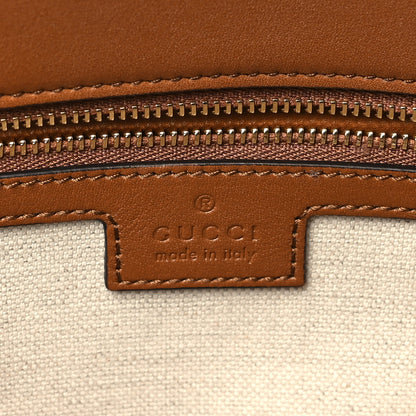 Gucci Roxy Calfskin Medium Blondie Top Handle Bag Brown 6 of 10