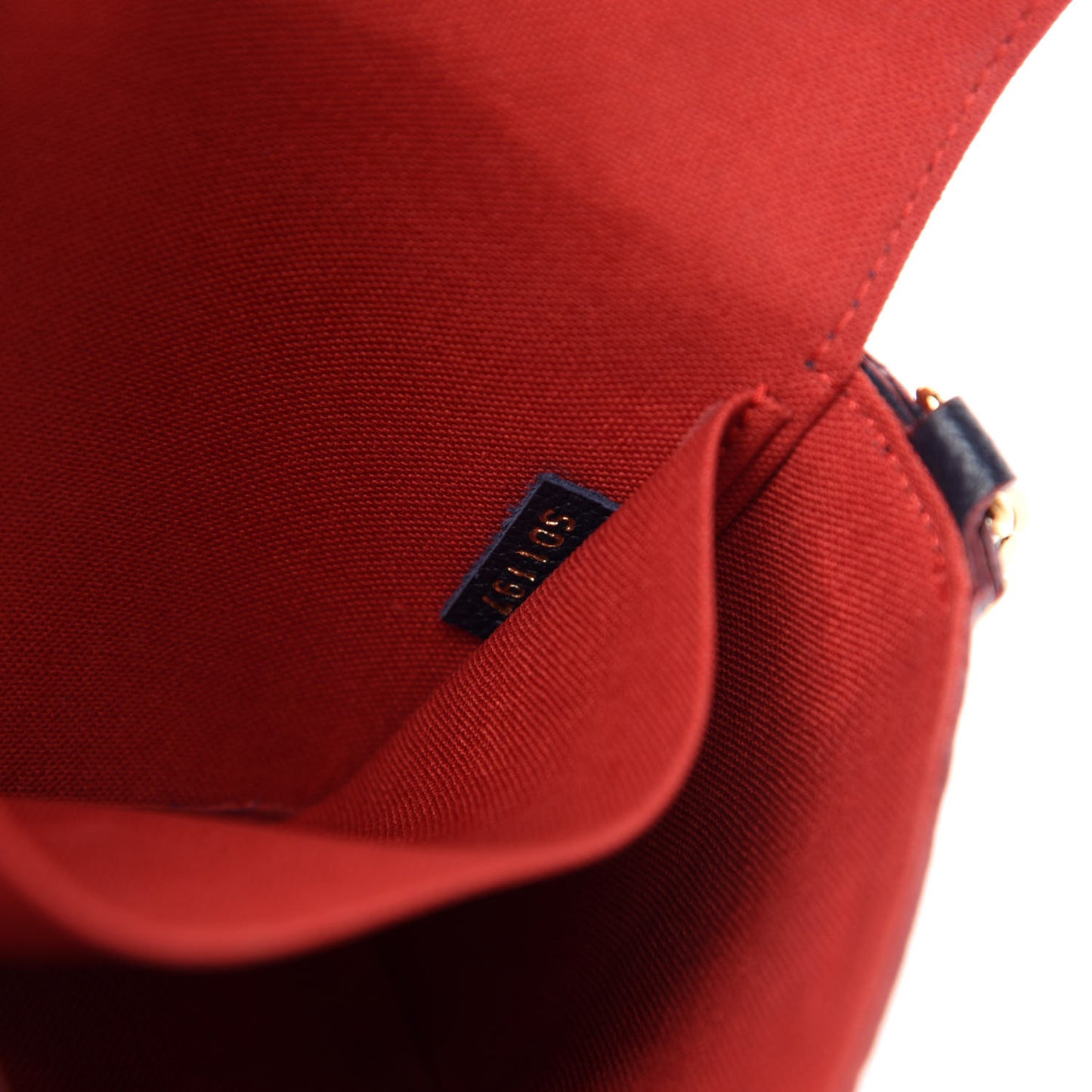 Empreinte Pochette Felicie Chain Wallet Marine Rouge