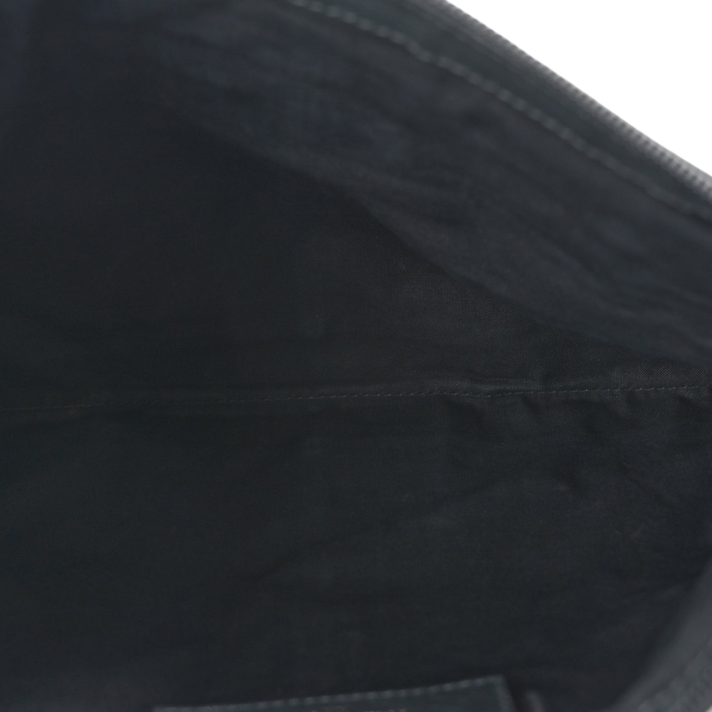 Agneau Arena Classic Hardware Clutch Anthracite