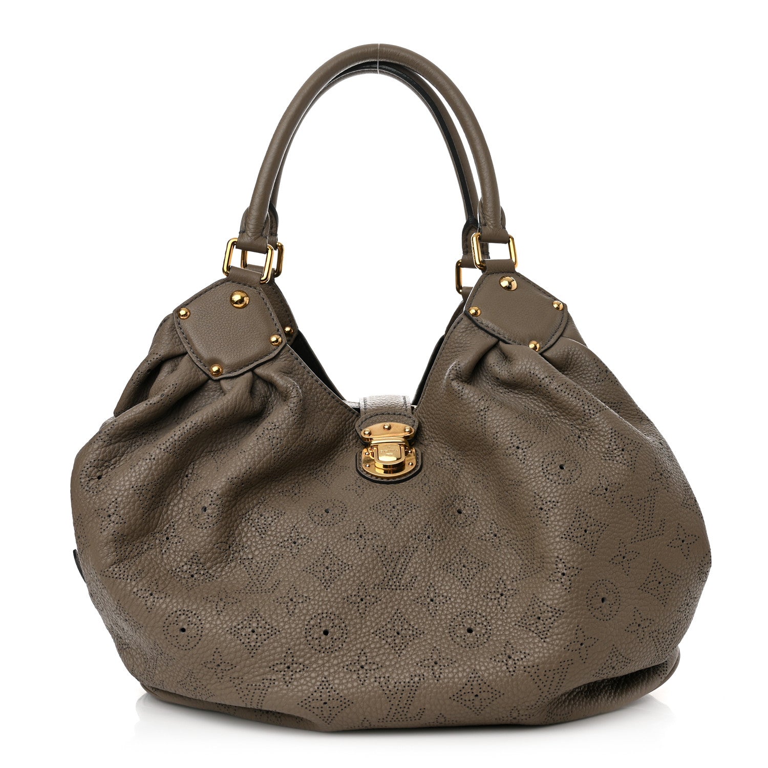 Louis Vuitton Mahina L Taupe 1 of 14