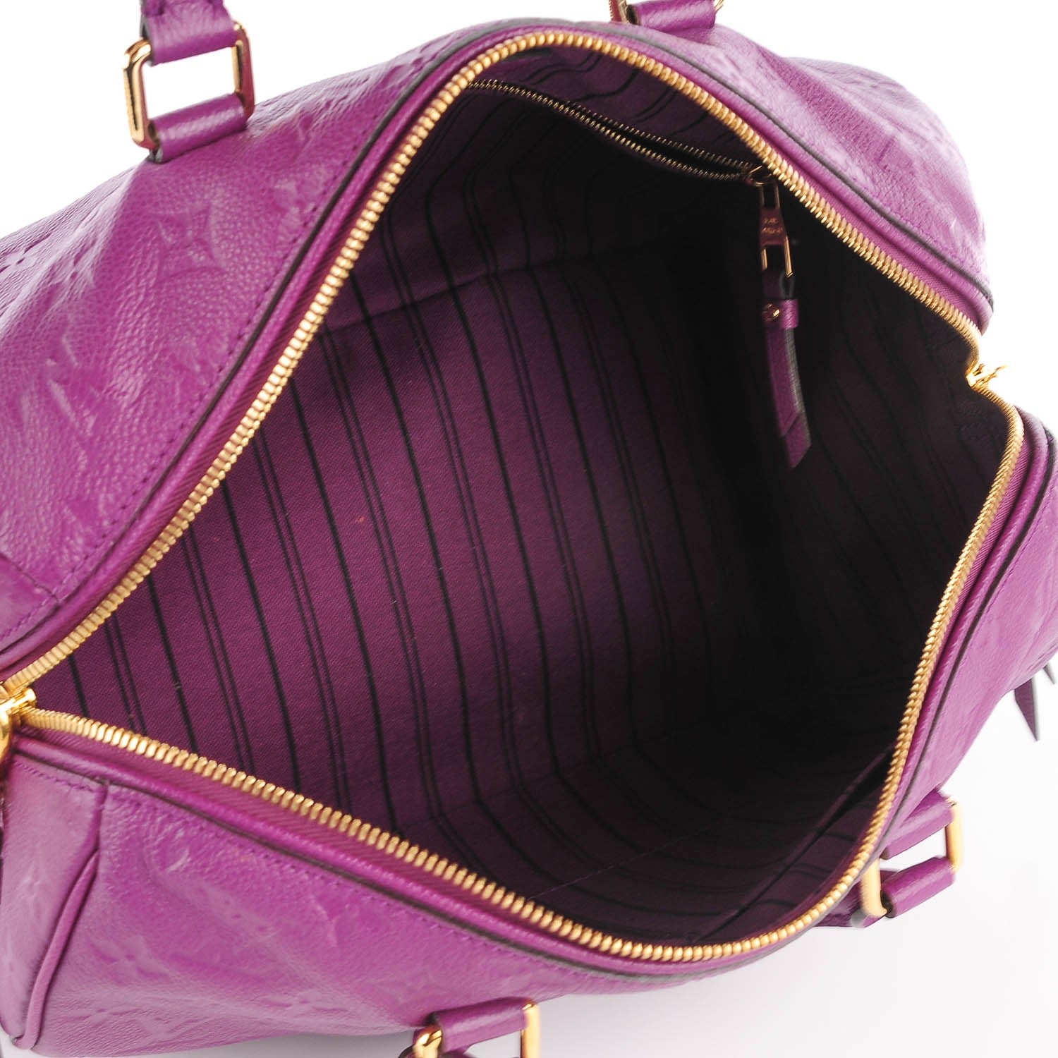 Louis Vuitton Empreinte Speedy Bandouliere 30 Amethyste 5 of 7