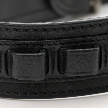 Chanel Pony Hair Calfskin Quilted Dallas Studded Saddle Bag Black 13 of 13