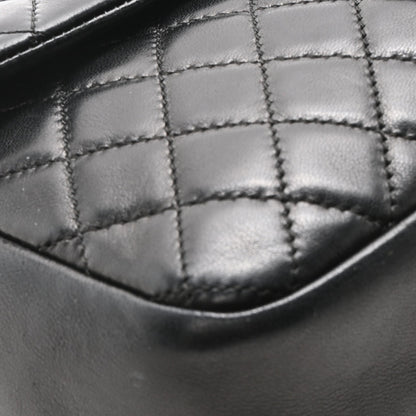 Chanel Lambskin Quilted Medium Westminster Pearl Flap Black 9 of 10