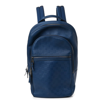 Louis Vuitton Damier Infini Michael Backpack Neptune 1 of 19