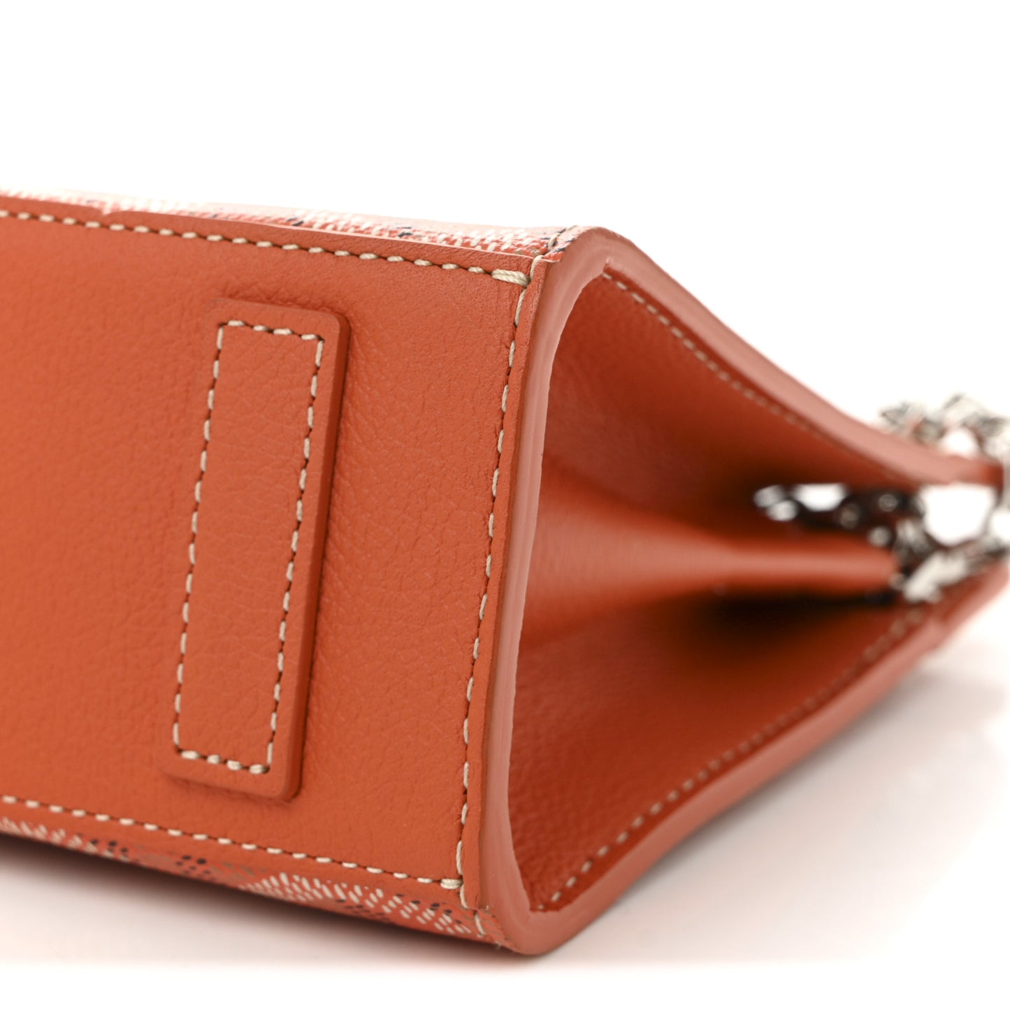 Goyardine Mini Rouette Structure Orange