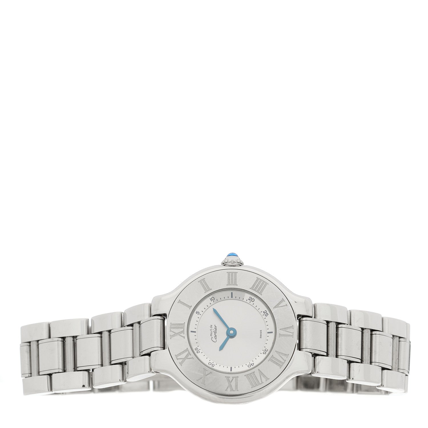 Cartier Stainless Steel 28mm Must De 21 Quartz Watch 2 of 4