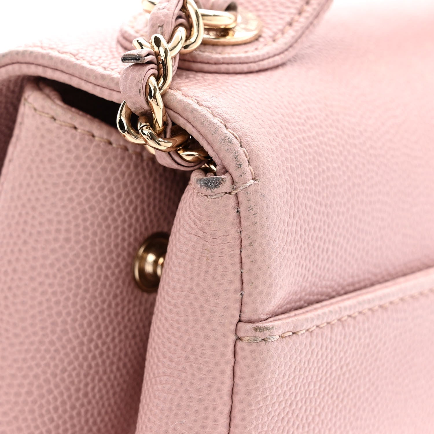 Chanel Caviar Quilted Small Business Affinity Flap Light Pink 16 of 21