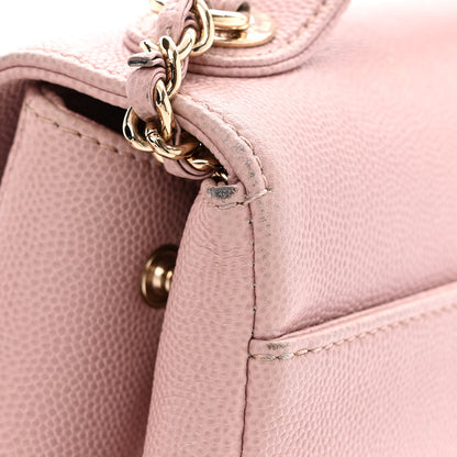 Chanel Caviar Quilted Small Business Affinity Flap Light Pink 16 of 21