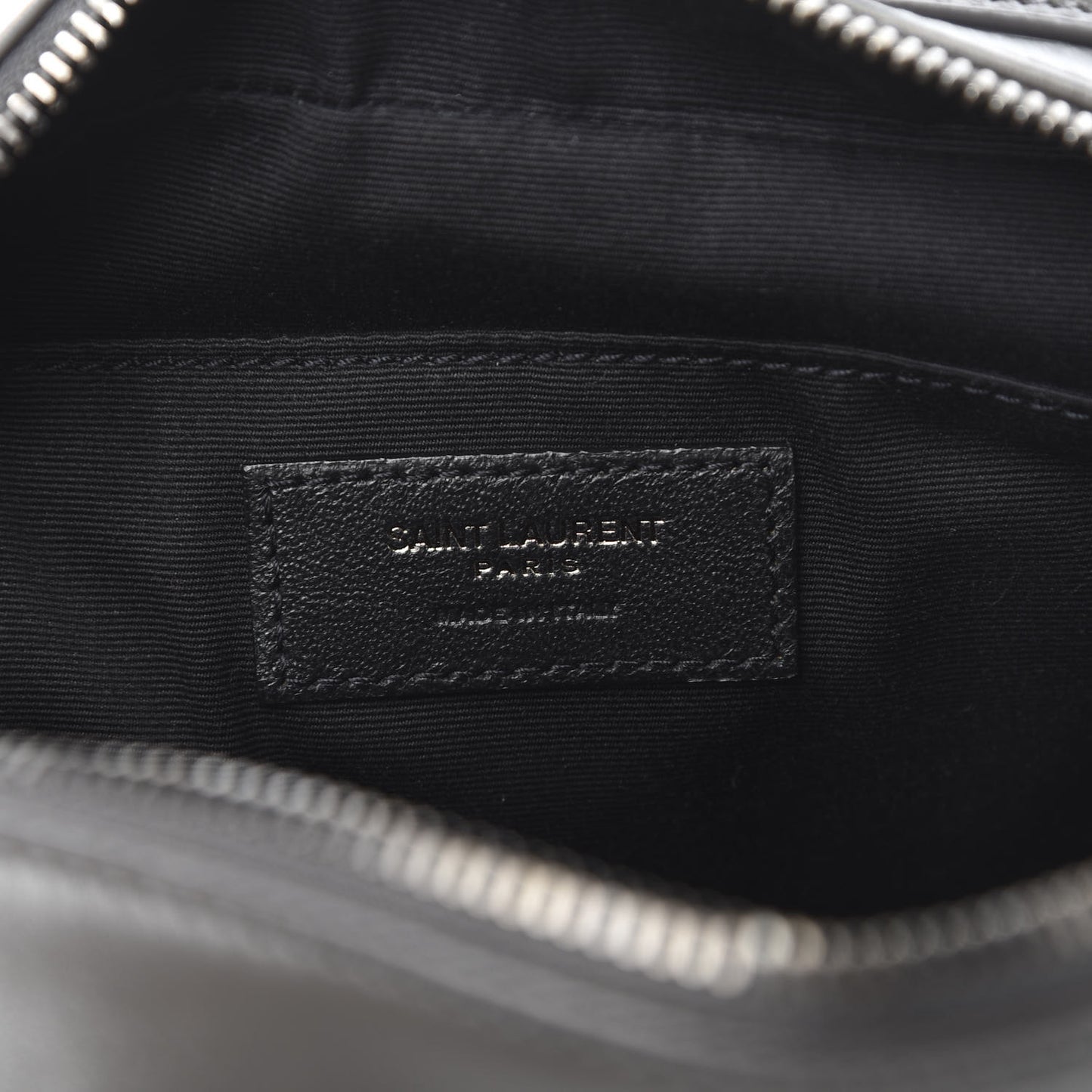 Calfskin Matelasse Monogram Lou Camera Bag Asphalt