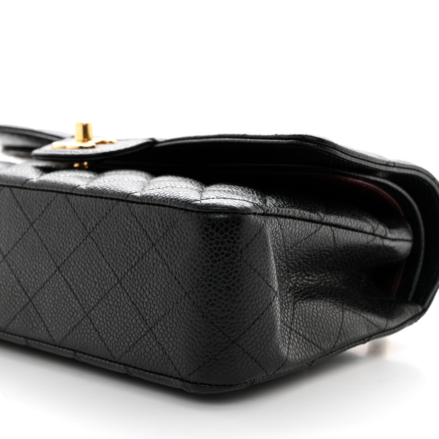 Chanel Caviar Quilted Medium Double Flap Black 10 of 10