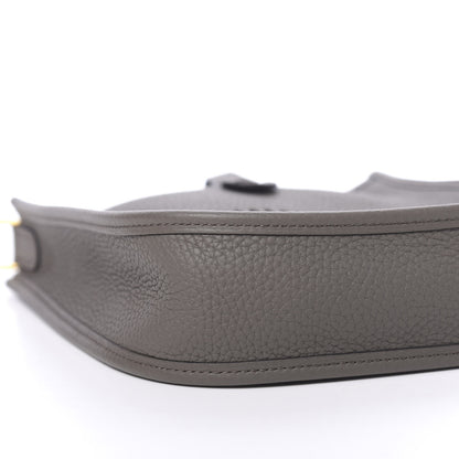 Hermes Taurillon Clemence Evelyne TPM Etain 8 of 11
