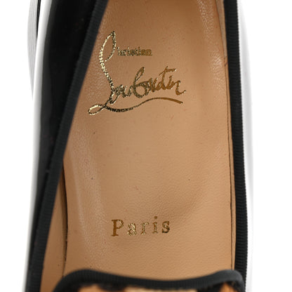 Christian Louboutin Pony Hair Patent Womens Laperouza Loafers 37.5 Black 7 of 10