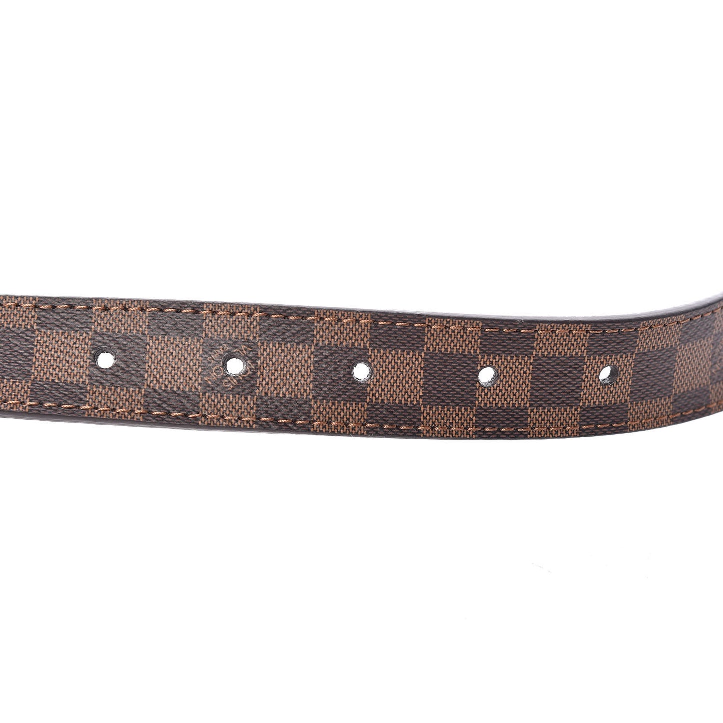Mini Damier Ebene 25mm LV Initiales Belt 85 34