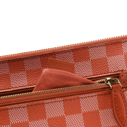 Louis Vuitton Damier Couleurs Kit Clutch Piment 7 of 13