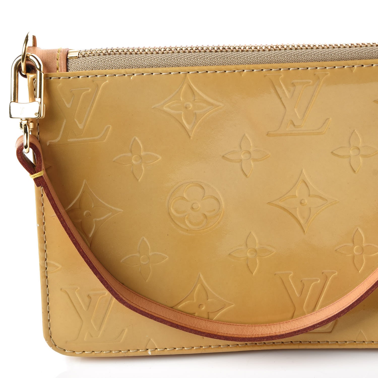 Louis Vuitton Vernis Lexington Pochette Beige 8 of 15