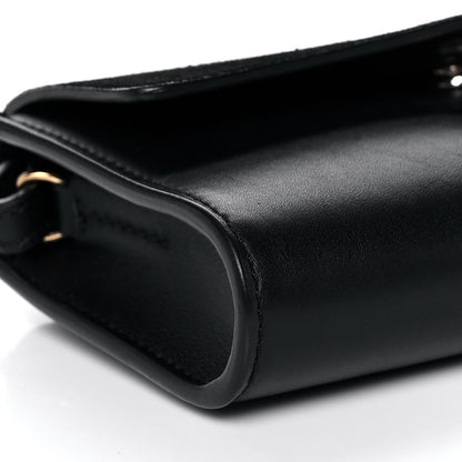 Chloe Suede Calfskin Mini Faye Shoulder Bag Black 5 of 14