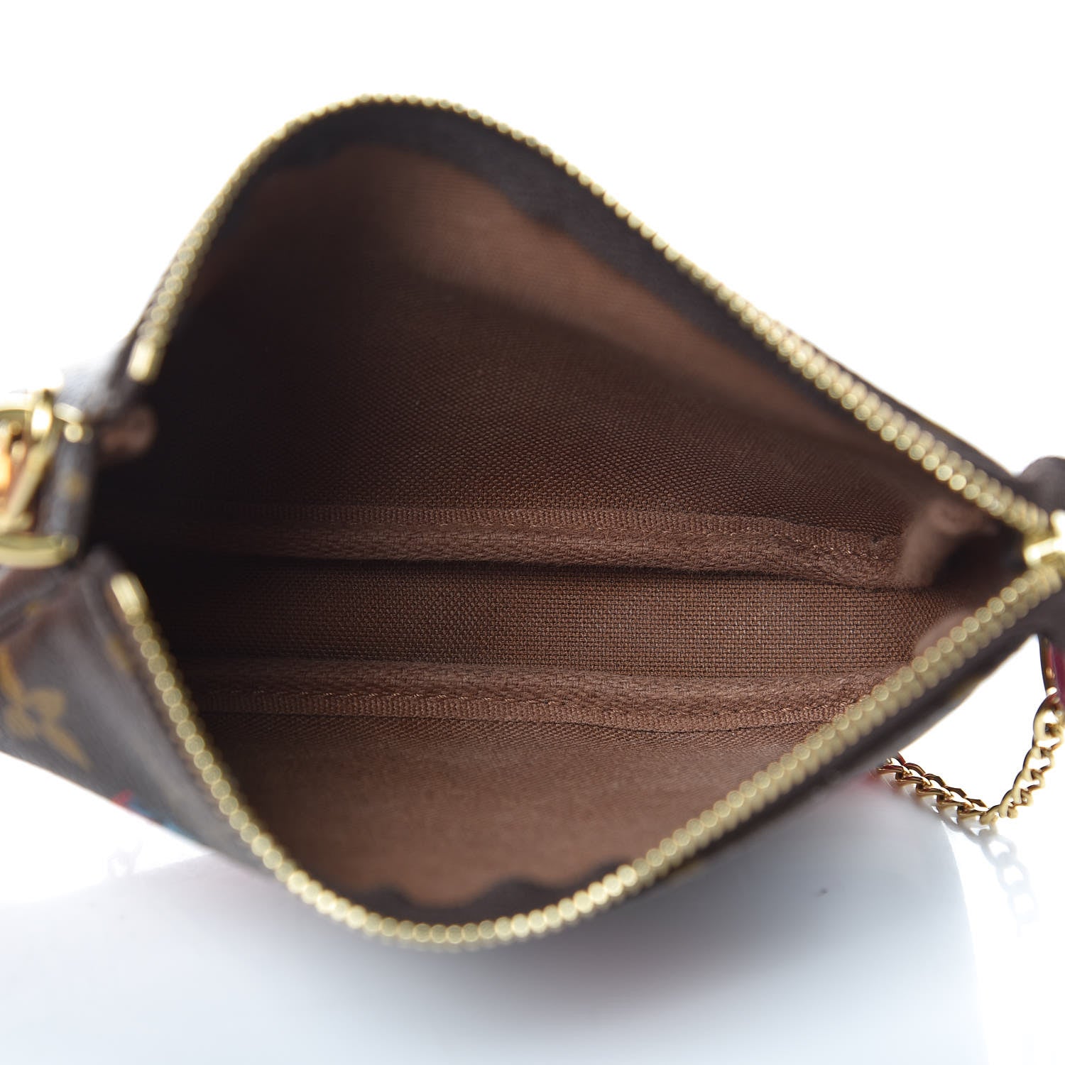 Louis Vuitton Monogram 2017 Christmas Animation Mini Pochette Accessories 5 of 7