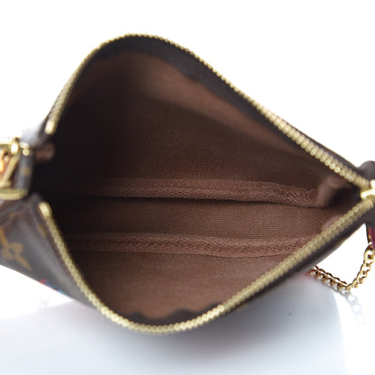 Louis Vuitton Monogram 2017 Christmas Animation Mini Pochette Accessories 5 of 7