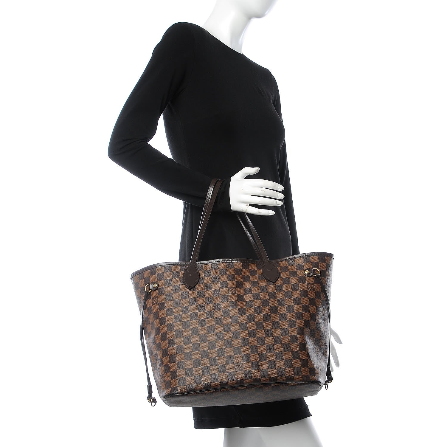 Louis Vuitton Damier Ebene Neo Neverfull MM 2 of 10