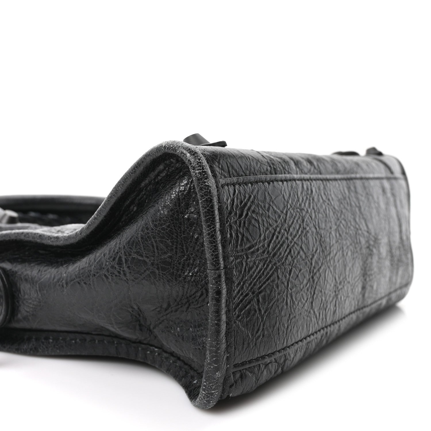 Balenciaga Agneau Arena Classic Hardware Le City Mini Black 9 of 11
