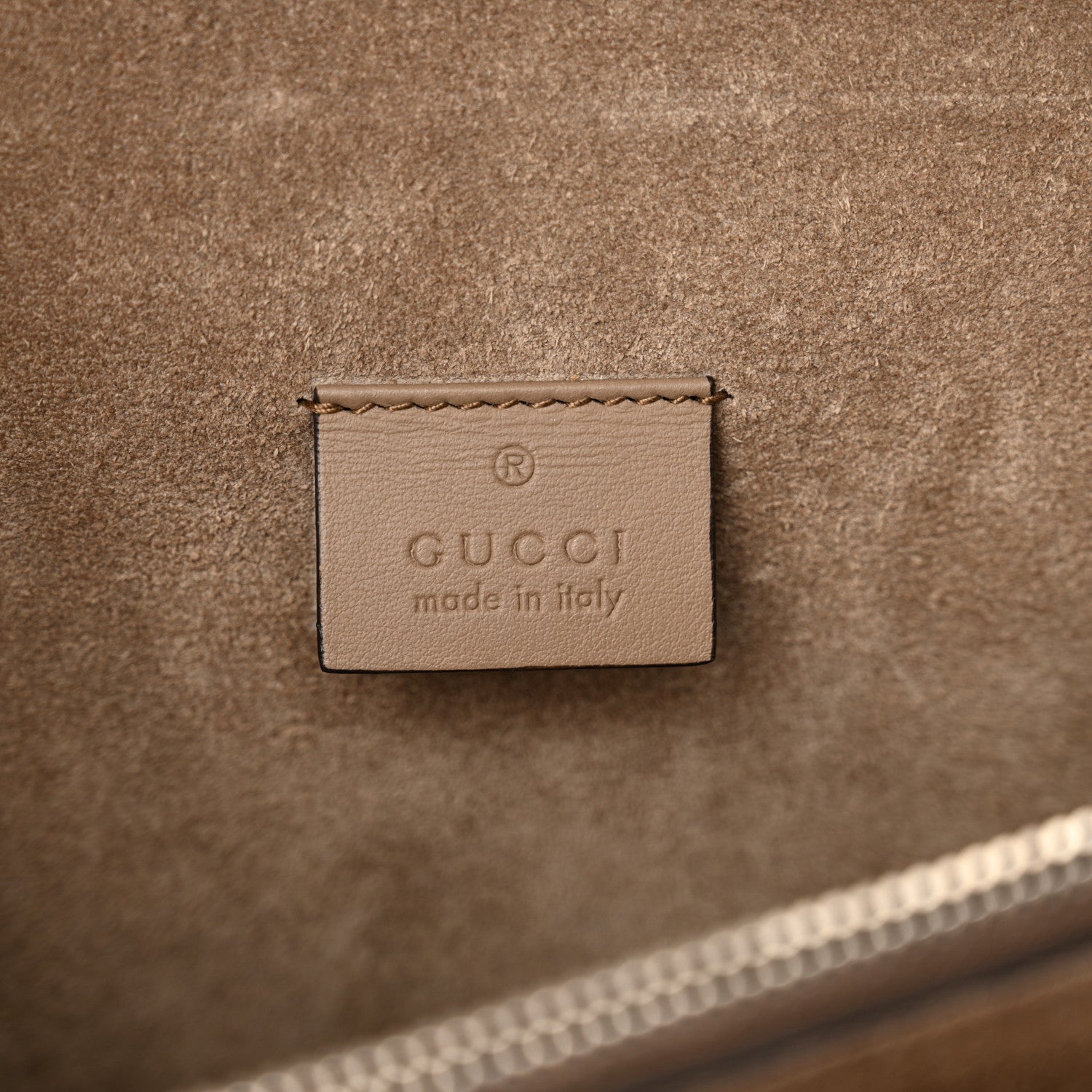 Gucci GG Supreme Monogram Medium Dionysus Shoulder Bag Taupe 6 of 16
