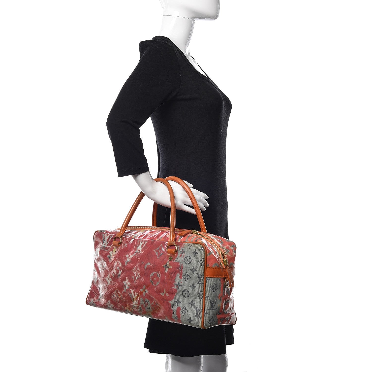 Louis Vuitton Monogram Pulp Defile Weekender PM Rose 2 of 23