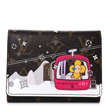 Louis Vuitton Monogram 2019 Christmas Animation Victorine Wallet Fuchsia 1 of 9