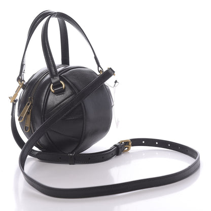 Gucci Piuma Lux Energy Mini Tifosa Basketball Shaped Shoulder Bag Black 3 of 10