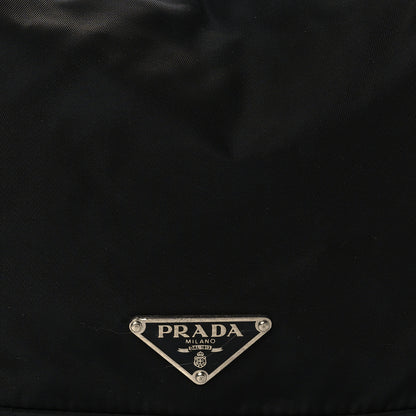Prada Tessuto Nylon Vitello Hobo Black 8 of 10