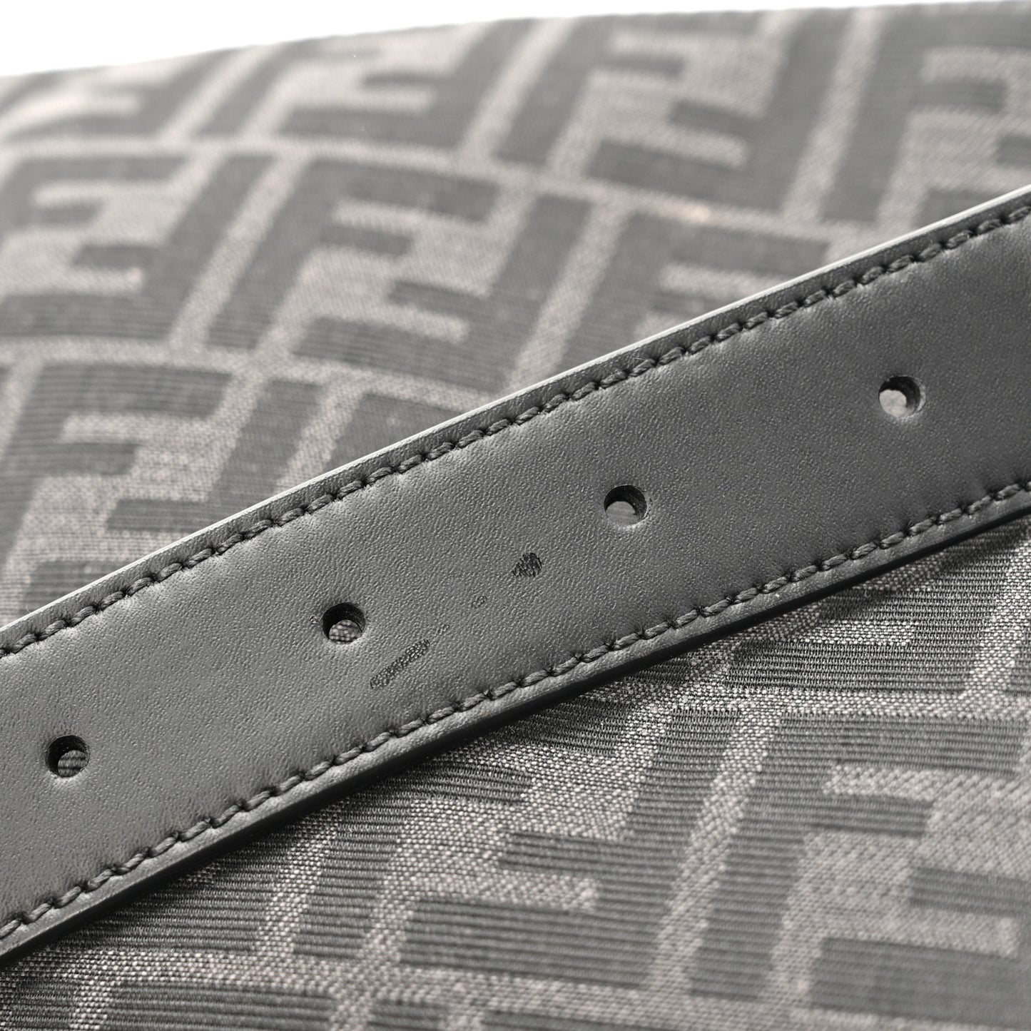 Vitello King Fabric Jacquard FF 1974 Messenger Black