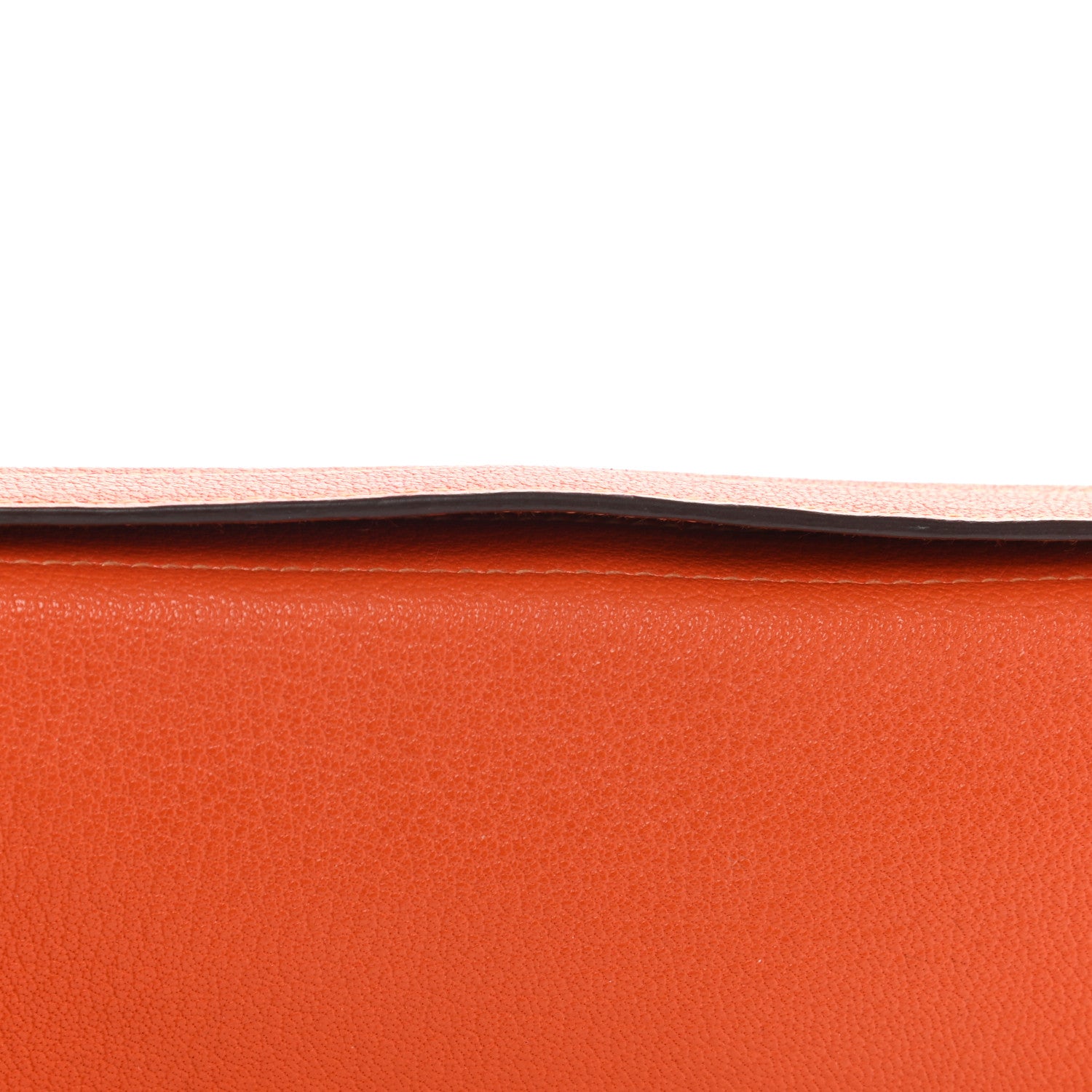 Hermes Chevre Mysore Karo GM Orange 12 of 12