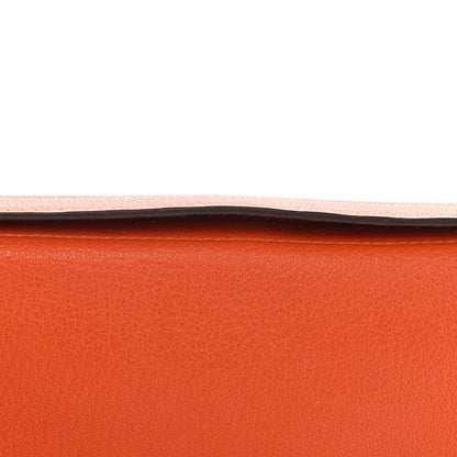 Hermes Chevre Mysore Karo GM Orange 12 of 12