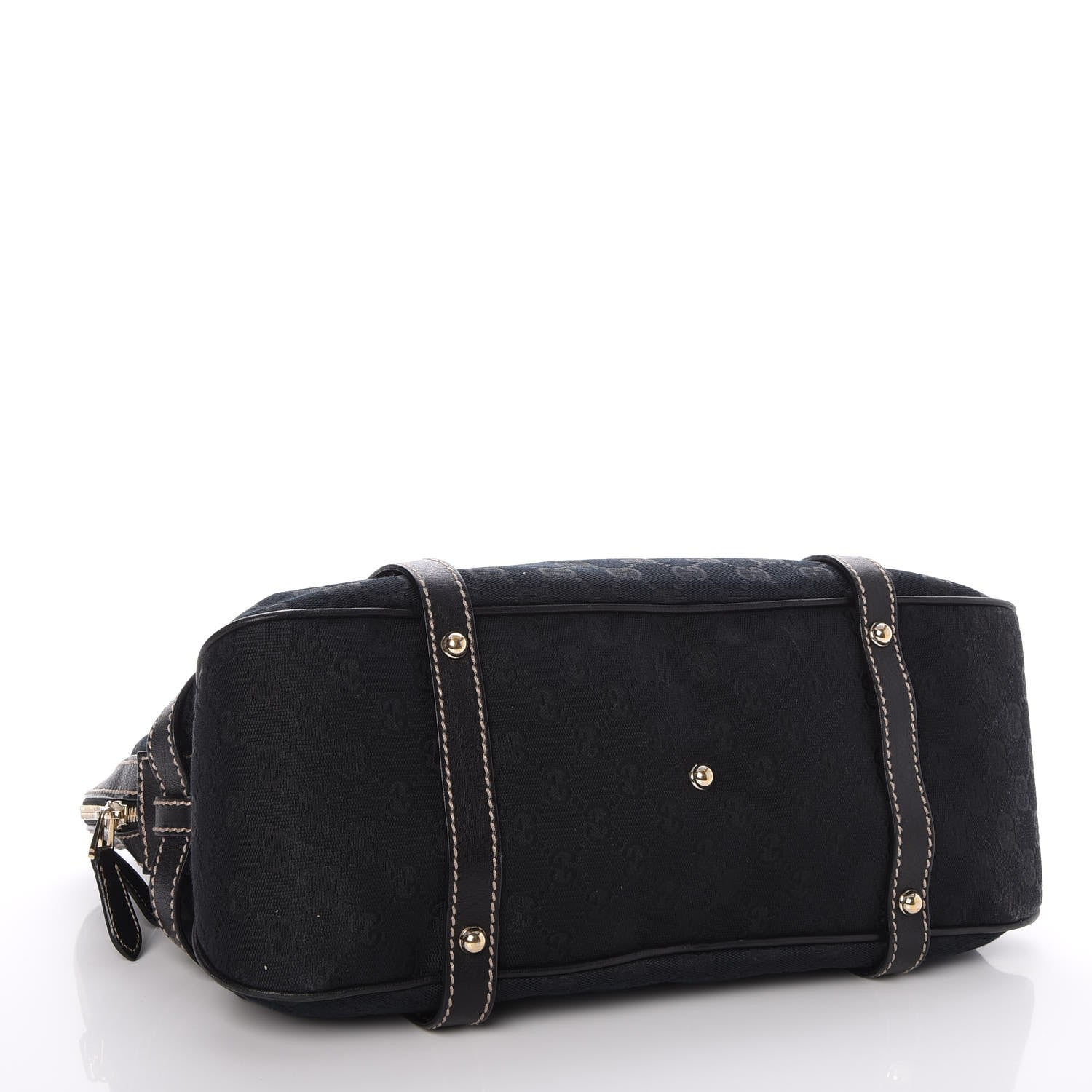Gucci Monogram GG Royal Satchel Black 4 of 7