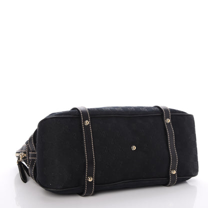 Gucci Monogram GG Royal Satchel Black 4 of 7