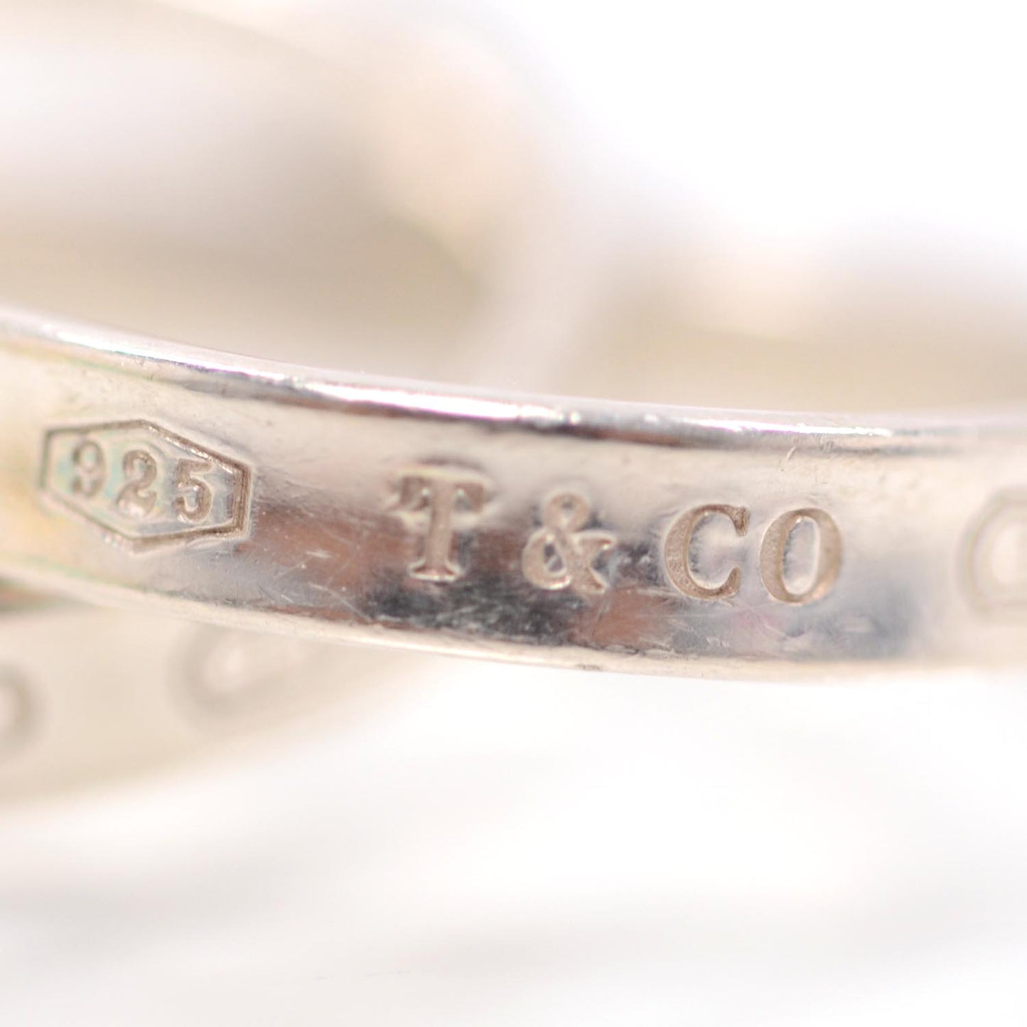 Sterling Silver 1837 Interlocking Ring 6.5
