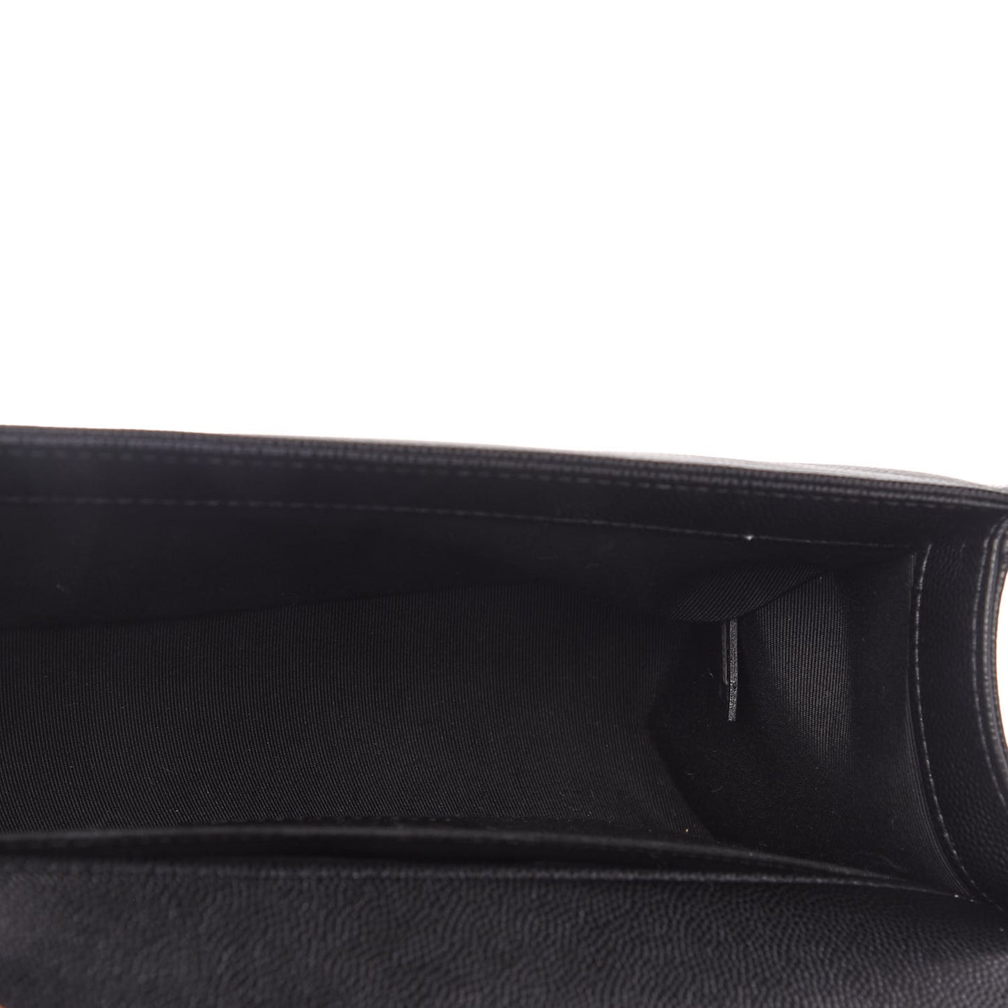 Caviar Quilted Medium Boy Flap Black