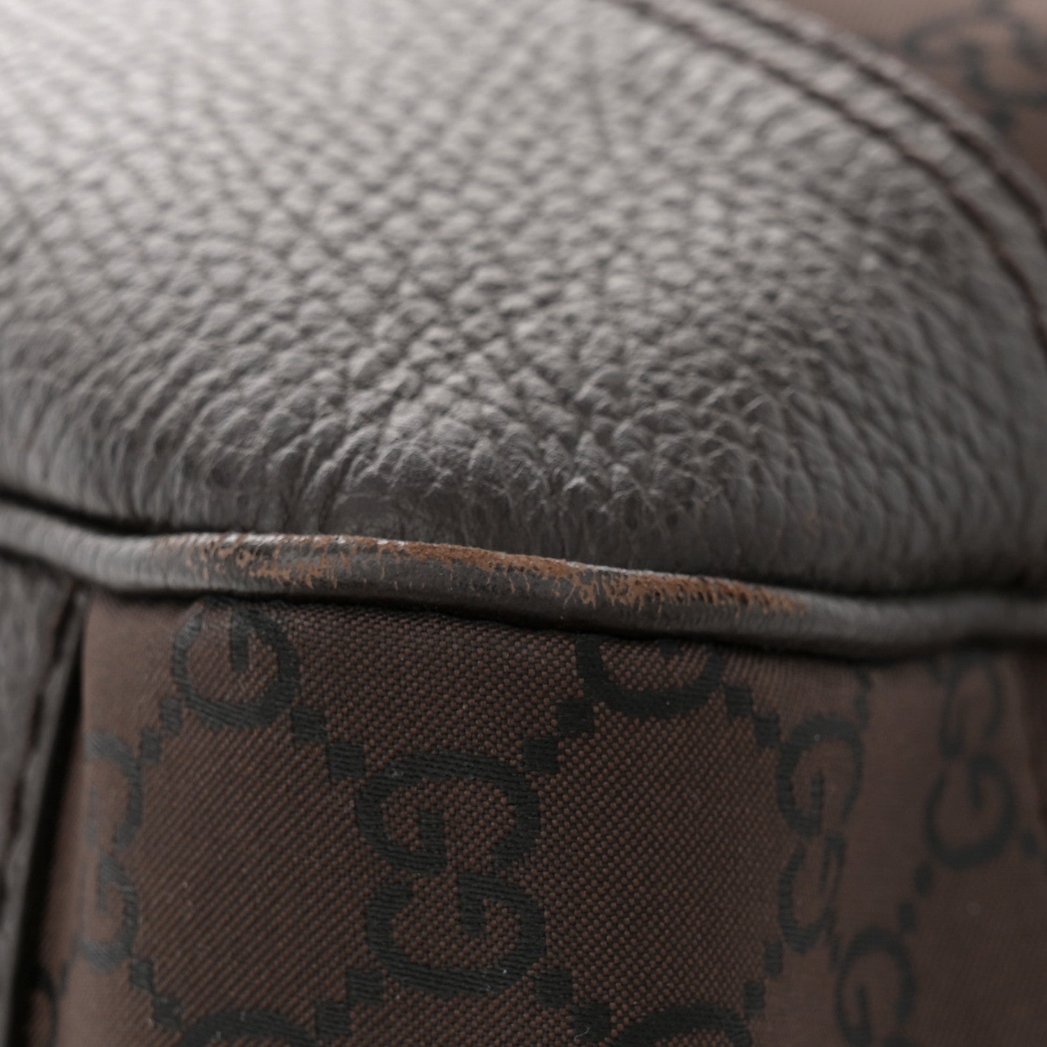 Gucci Nylon Monogram Large Princy Duffle Bag Dark Brown 12 of 12