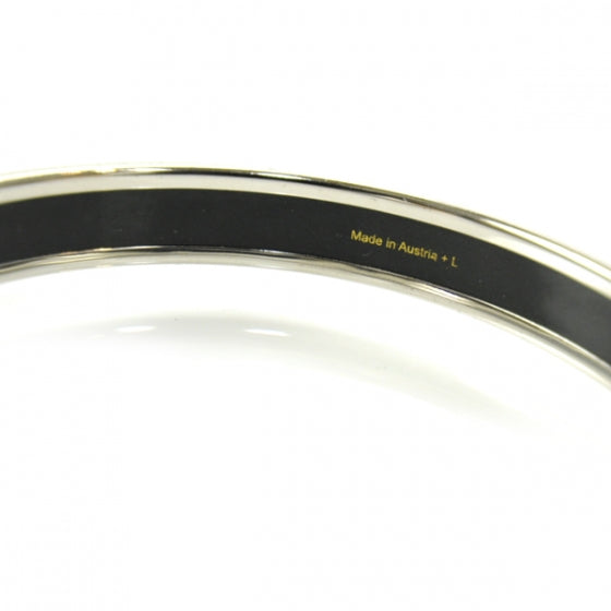 Enamel Narrow Capitales Bracelet