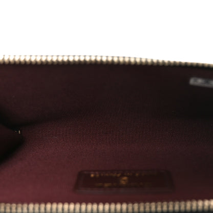 Chanel Caviar Quilted CC Zip Around Card Holder Black 5 of 8