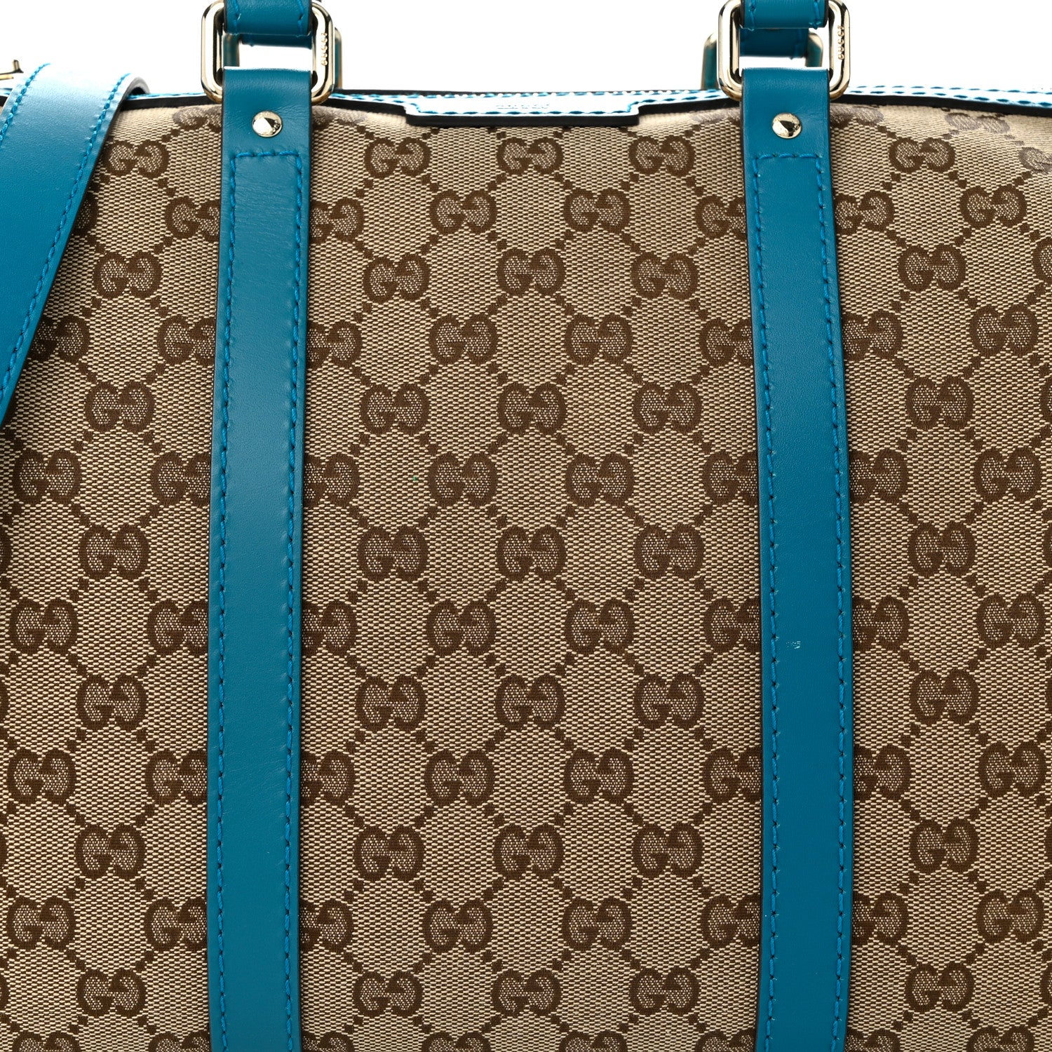 Gucci Monogram Medium Joy Boston Blue 7 of 12