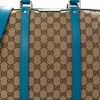 Gucci Monogram Medium Joy Boston Blue 7 of 12