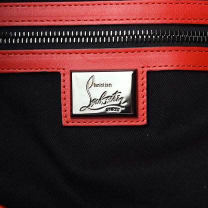 Christian Louboutin Calfskin Spiked Explorafunk Backpack Black 5 of 9