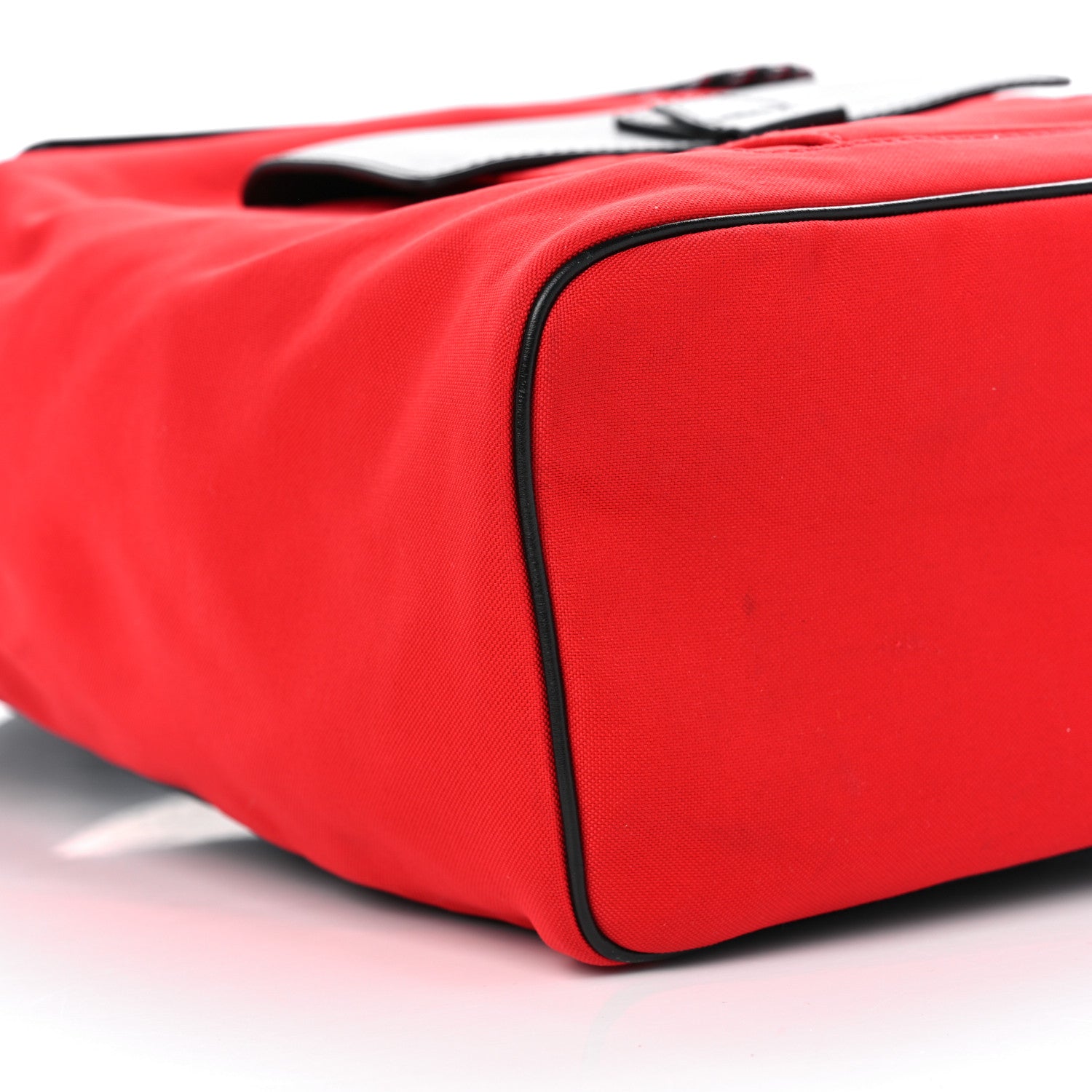 Christian Dior Calfskin Nylon Motion Backpack Red Black 9 of 13