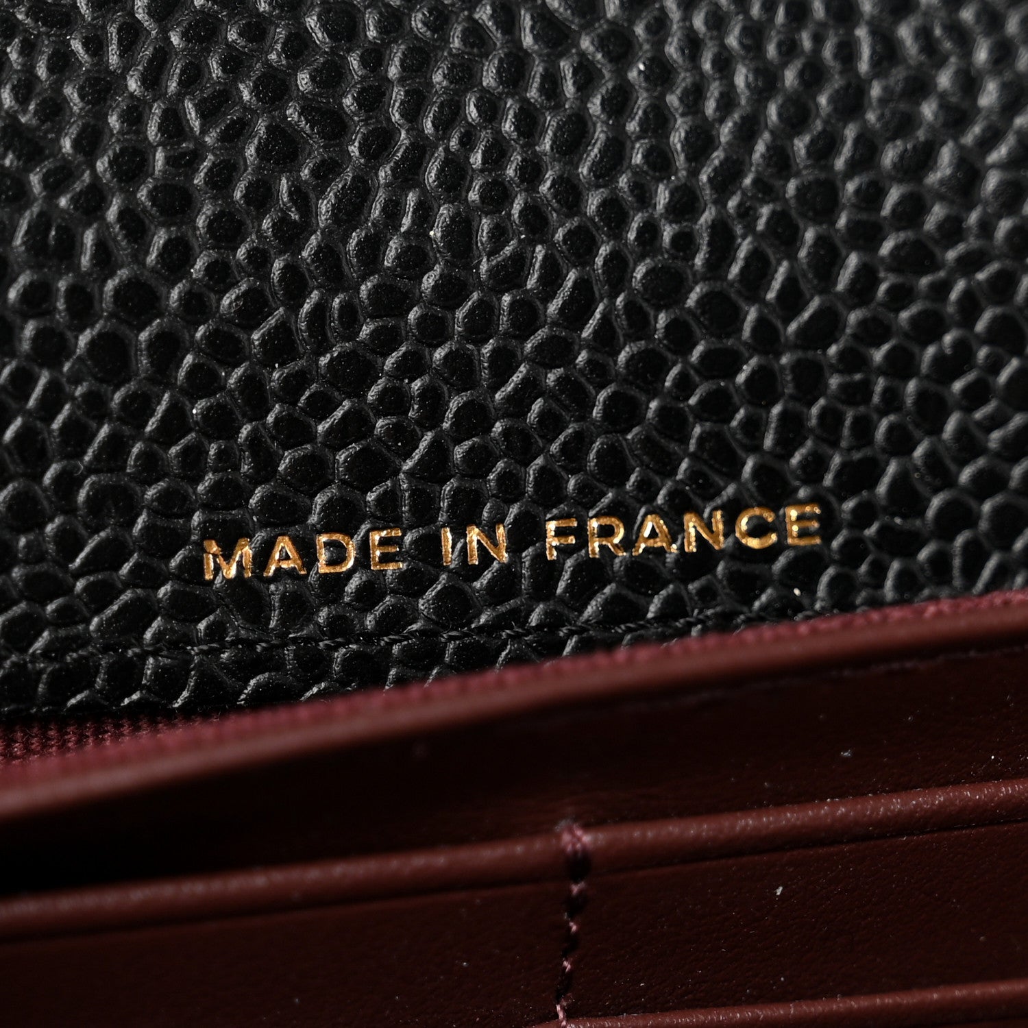 Chanel Caviar Quilted Large Gusset Flap Wallet Black 7 of 8