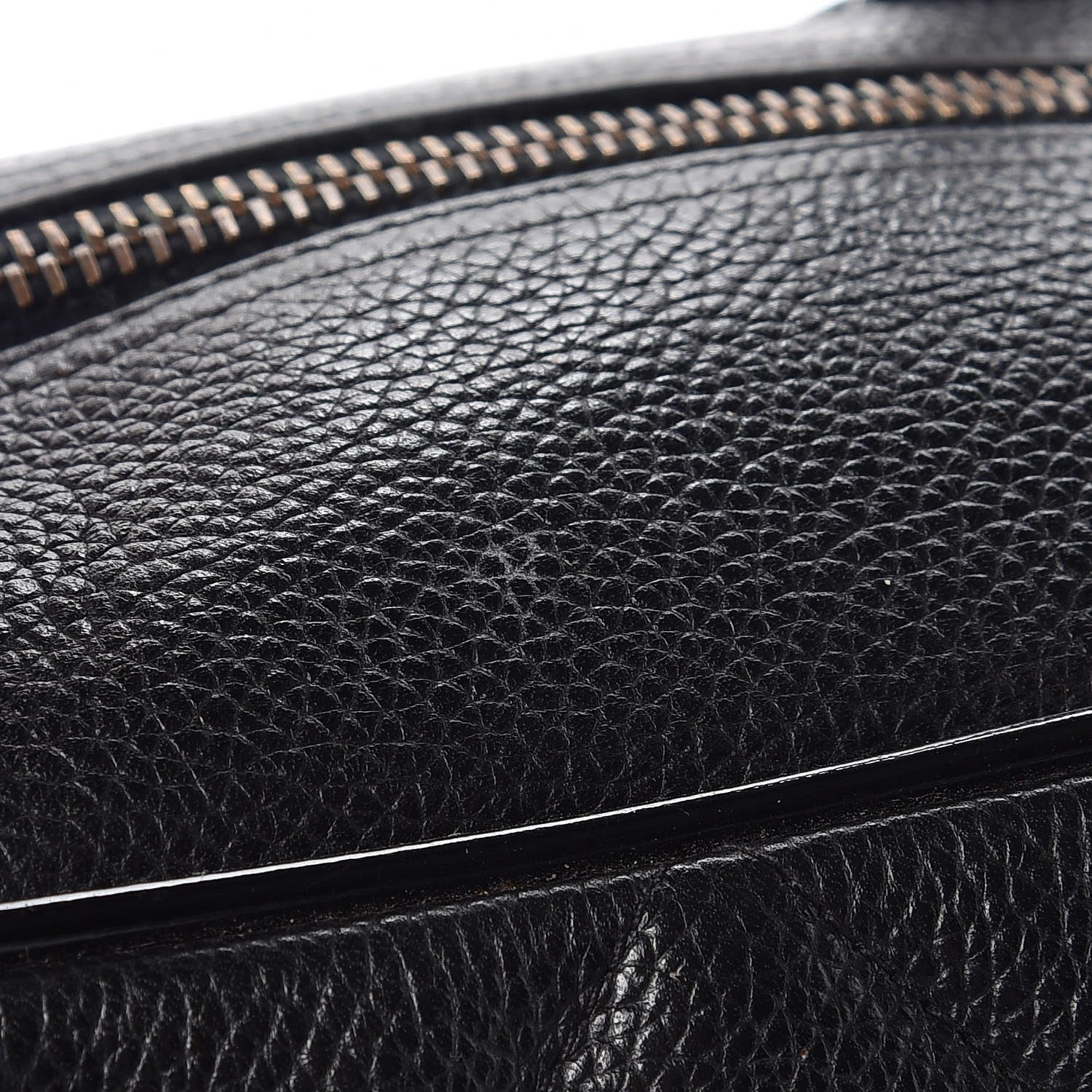 Chanel Caviar Patent Quilted Large Bowler Black 15 of 17