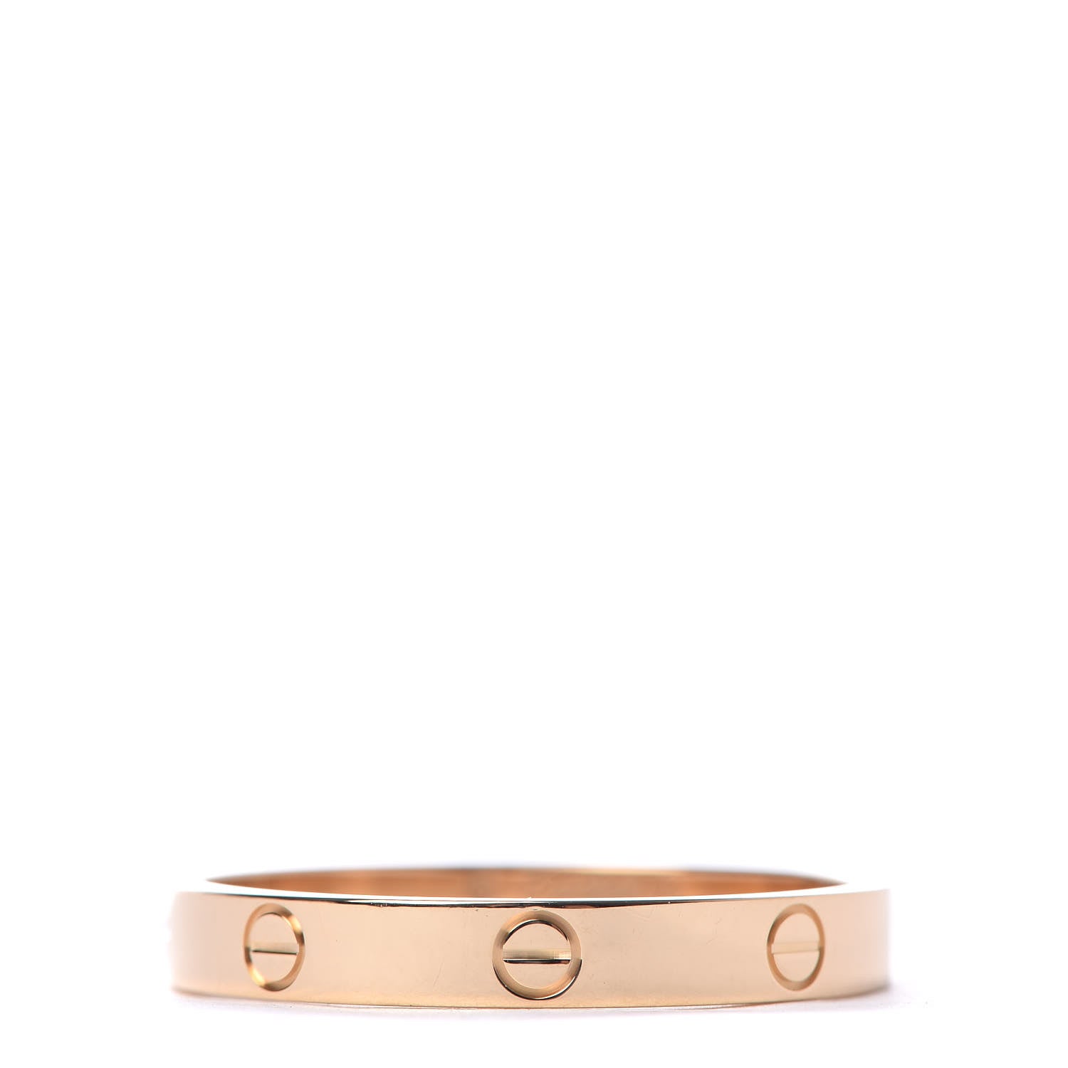 Cartier 18K Yellow Gold 3.5mm LOVE Wedding Band Ring 71 13.5 1 of 4